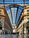 Vista interno Galleria Vittorio Emanuele