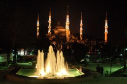 Sultanahmet vista notturna Ippodromo