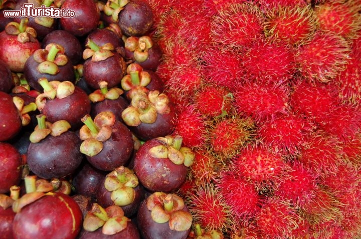 Colori in un Mercato Bangkok