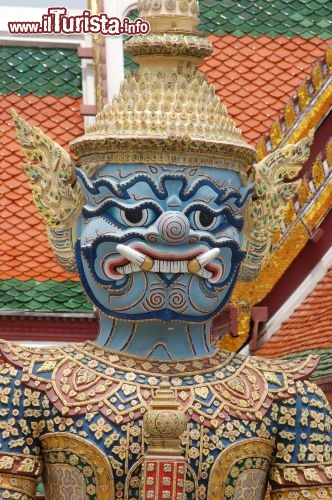 Una statua del Grand Palaca Bangkok