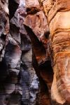 Le rocce del Wadi Mujib modellate dal tempo
DONNAVVENTURA 2010 - Tutti i diritti riservati - All rights reserved