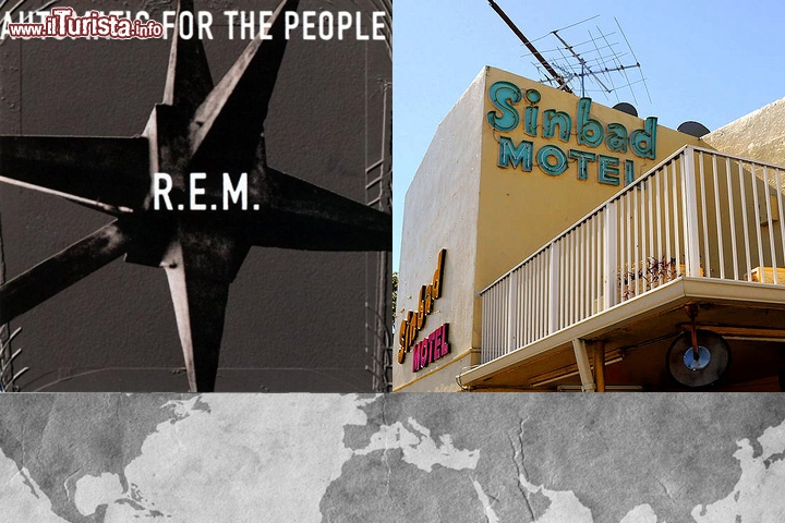 R.E.M., Automatic for the people: la stella metallica adornava il tetto del Sinbad Motel al 6150 di Biscayne Blvd, Miami. Il motel c'è ancora, ma della stella è rimasto solo il supporto. 