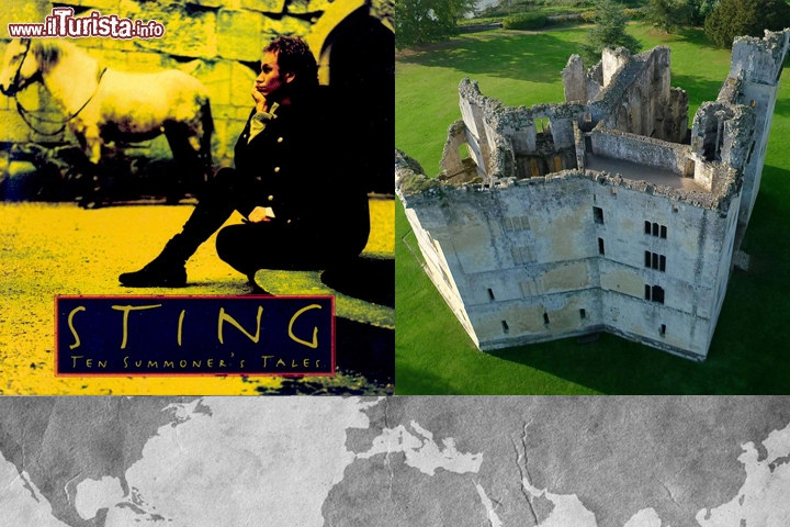 Sting, Ten Summoner Tales: le mura che fanno da sfondo a Sting sono quelle dell'Old Wardour Castle vicino a Tisbury nella contea inglese di Wiltshire. Il castello è stato parzialmente distrutto durante la Guerra Civile Inglese.