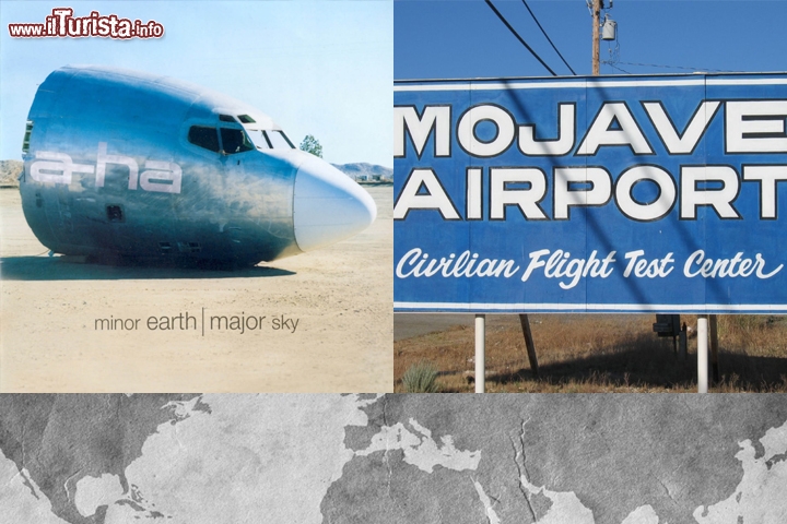 A-ha, Minor Earth Major Sky: la carlinga della foto forse non ci sarà più, ma il Mojave Air è sempre lì nel Deserto del Mojave in California al 1434 Flight Line.