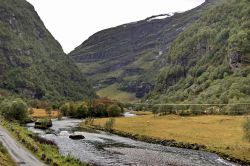 La valle del fiume Flamselvi, in uno dei pochi ...