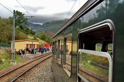 Stazione di scambio lungo la Flamsbana