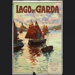 Il Lago di Garda in una locandina promozionale ...