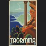 Taormina e la costa Ionica, in questo manifesto ...