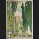 Tivoli. Villa d'Este in manifesto presumibilmente ...