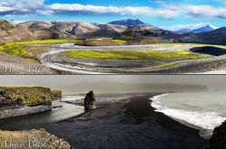 Landmannahellir e spiaggia di Reynisdrangur, ...