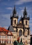 La facciata di Santa Maria di Tyn a Praga