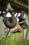 Vertebre di Balena in una casa alle Lofoten - pesca ...