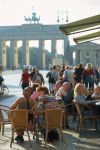 Brandenburg Gate e Pariser Platz a Berlino