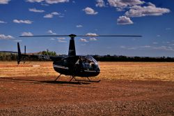 Elicottero Parco Nazionale Purnululu Australia. ...