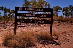 Ingresso al Parco Nazionale di Purnululu. Dopo ...