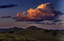 Tramonto sulle montagne di Purnululu National ...