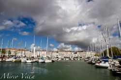 La rochelle barche nel Vieux Port: la marina ...