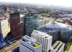 Potsdamer Platz Berlino vista panoramica