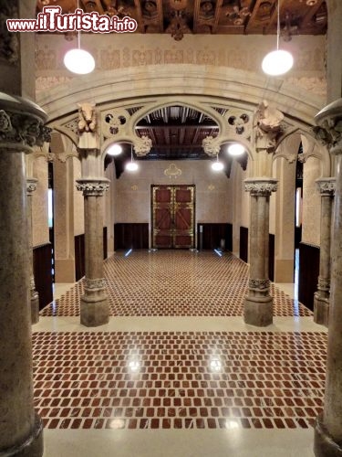 Atrio dell'Universidad Pontificia - Il cosidetto vestibolo dall'aspetto tipico Mudejar