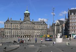 Piazza Dam Amsterdam il Palazzo Reale