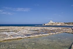 Le saline di Xwejni Ba, a Gozo - Le vasche utilizzate ...