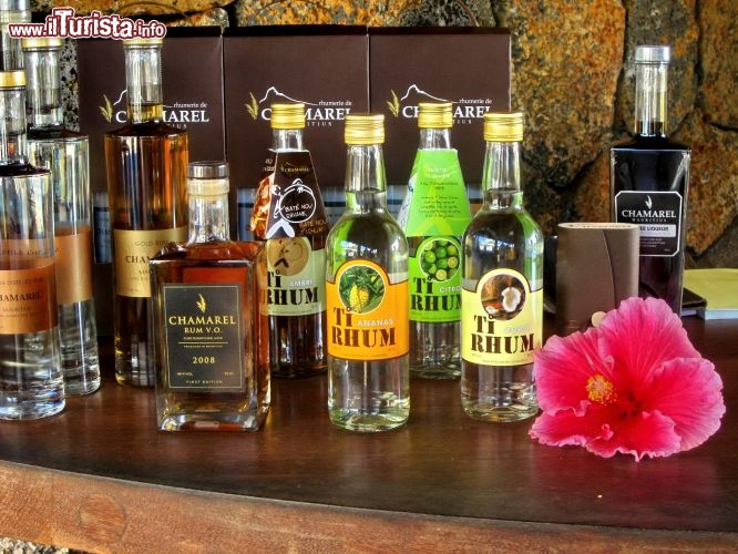 Rhum e liquori Maurutius - rhum e liquori per tutti i gusti alla Rhumerie de Chamarel. I liquori al cocco e al caffé sono dolci e freschi, ma la vera specialità è il rhum ricavato dalla canna da zucchero, e non dalla melassa come quelli artificiali. Alla distilleria si osservano i macchinari, si apprendono i processi ma soprattutto si degustano rhum chiari e scuri, più o meno invecchiati, dal forte profumo.