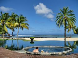 Benessere Mauritius, vasca tonda Shanti Hotel ...