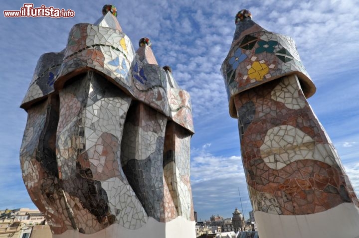 Immagine Barcellona Casa Batllo dettaglio tetto