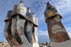 Barcellona Casa Batllo dettaglio tetto