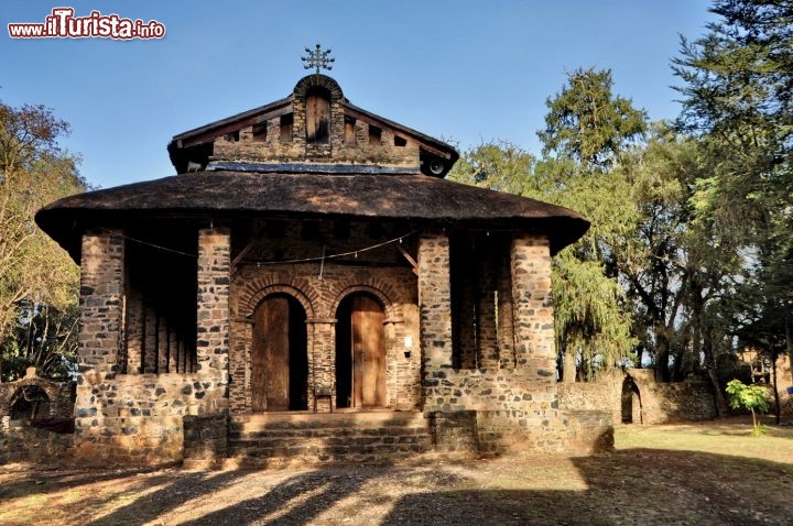 Chiesa Debre selassie a Gondar - In Etiopia con i Viaggi di Maurizio Levi