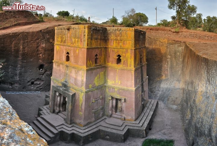 La chiesa di San Giorgio a Lalibela Etiopia ultima chiesa monolitica - In Etiopia con i Viaggi di Maurizio Levi