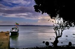 Lago Tana, Etiopia: barca al tramonto - In Etiopia ...