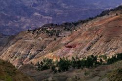 Montagne lungo la Rotta storica dell'Etiopia ...