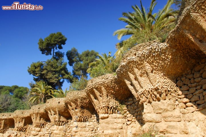 Immagine Colonne park guell gaudi barcellona