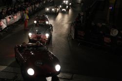 All'arrivo delle auto alla tappa ferrarese ...