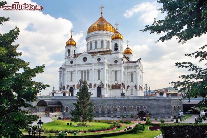 Immagine Giardini cattedrale cristo salvatore mosca