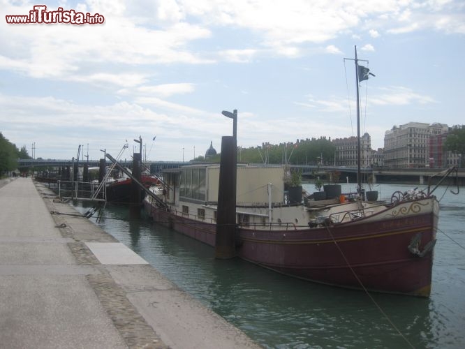 Immagine Imbarcazioni sul Rodano, Lione