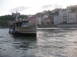 Le Vaporetto, fiume Saône , Lione