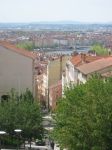 Vista su Lione dalla Croix-Rousse