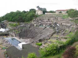 Teatro romano, Fourvière, Line