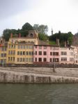 Partciolare di Vieux Lyon dal fiume Saône ...