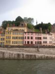 Partciolare di Vieux Lyon dal fiume Saône