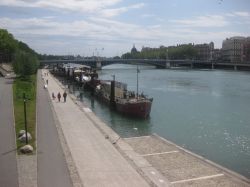 Le quais del Rodano, Lione