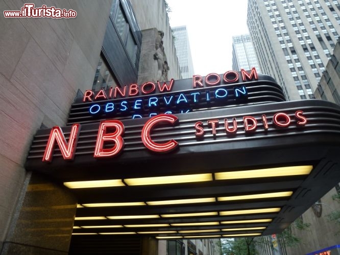 Immagine Nbc studios rockfeller center new york city