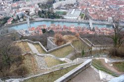 La Bastille di Grenoble: vista dal belvedere