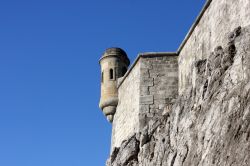 Le mura di difesa della Bastille a Grenoble