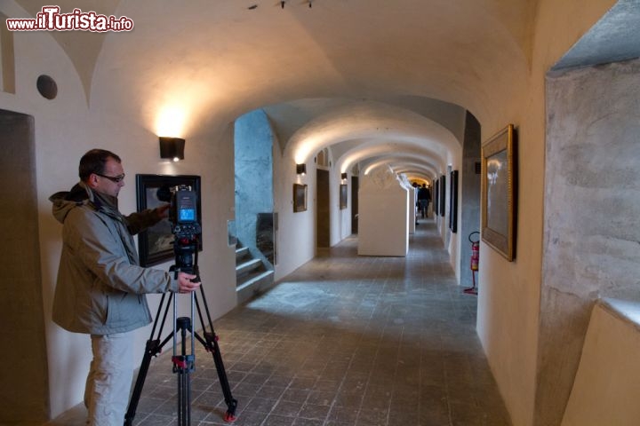 Interno del Messner Mountain Museum Monte Rite