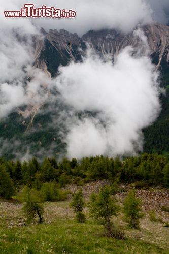 Veduta dal rifugio Dolomiten