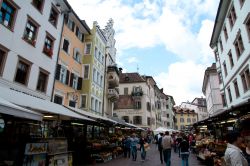 Piazza delle Erbe a Bolzano