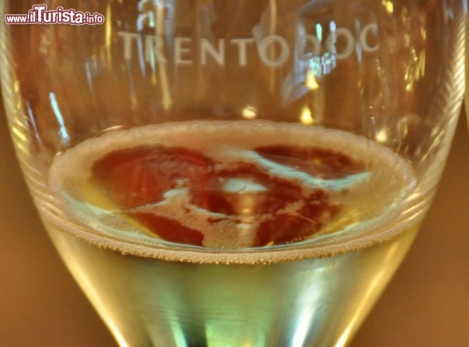 Il fine perlage dei vini Trento Doc